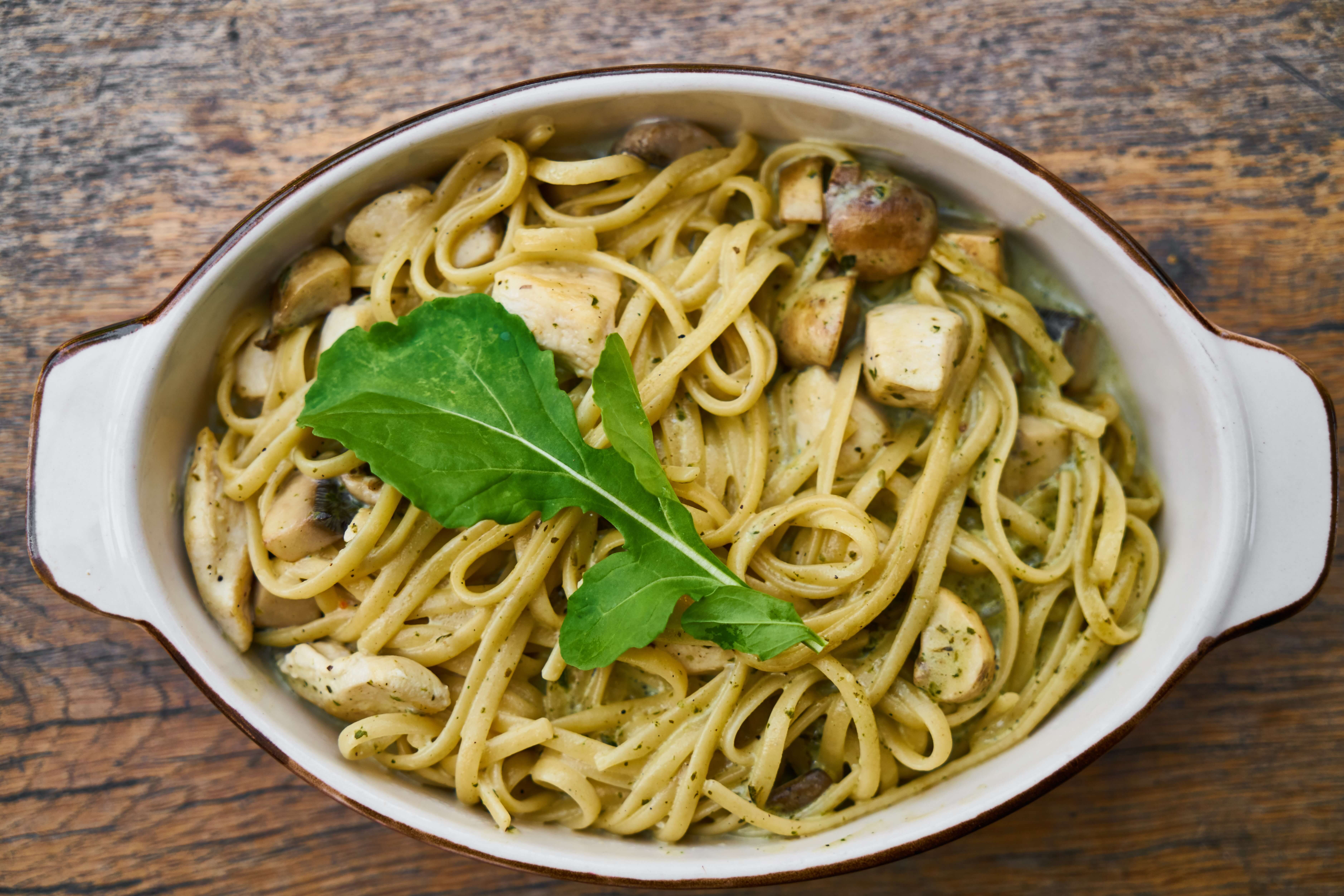 pasta with mushrooms