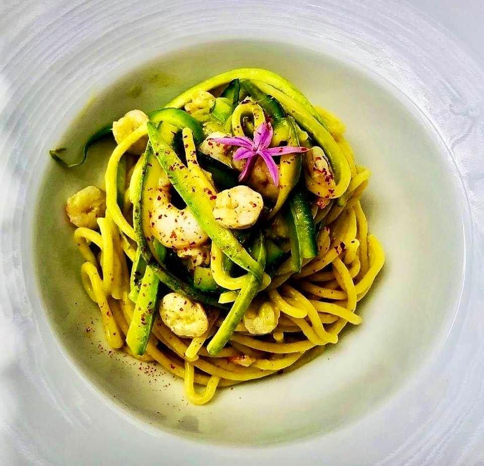 Prawn pasta