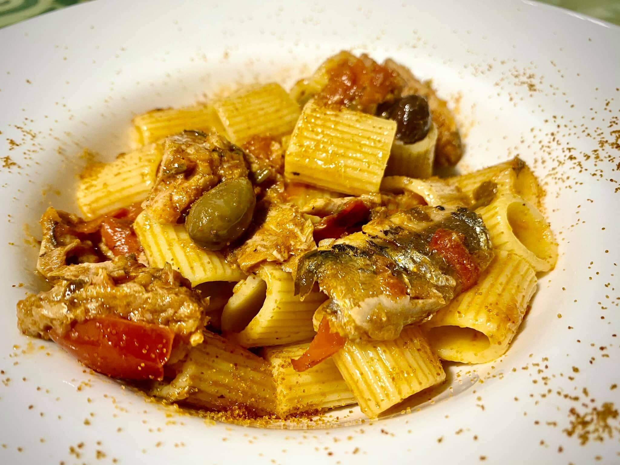 pasta olives